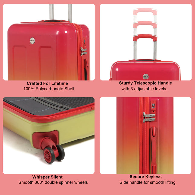 Magnite Combo | Medium + Large Hard Luggage